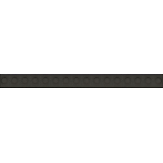 V&A - Black Dot Border Wall Tile - 152x12mm - VA7004 Large Image