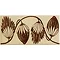 V&A - Fruit Palm Decor Wall Tile - 152x76mm - VA90106 Large Image