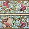 V&A - Pomegranate Fuschia Decor Wall Tiles - 152x76mm - VA90109 Large Image