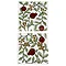 V&A - Pomegranate Red/Green 2 Tile Decor Wall Tiles PK2 - 152X152mm - VA90111 Large Image