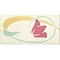 V&A - Tulip Decor Wall Tile - 152x76mm - VA90104 Large Image