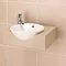 Vada 420 Semi Recessed Ceramic Basin - 230600 Large Image