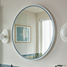 Vado Cameo 800mm Illuminated Round Mirror - Matt White