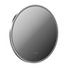 Vado Cameo 800mm Illuminated Round Mirror - Satin Chrome