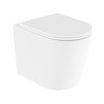 Vado Cameo Back-to-Wall Round Toilet Pan + Soft Close Seat
