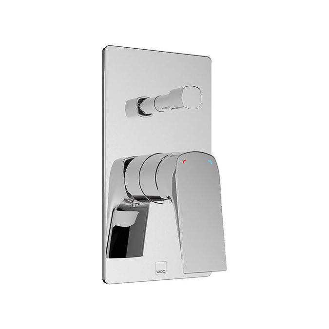 Vado Cameo Concealed Manual Shower Valve with Diverter - Chrome