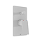 Vado Cameo Concealed Manual Shower Valve with Diverter - Matt White
