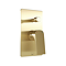 Vado Cameo Concealed Manual Shower Valve with Diverter - Satin Brass