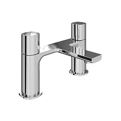 Vado Cameo Deck Mounted Bath Mixer - Chrome