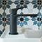 Vado Cameo Lever Low-Pressure Mini Basin Mixer & Waste - Matt Black