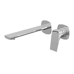 Vado Cameo Lever Low-Pressure Wall Mounted Basin Mixer - Chrome