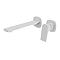Vado Cameo Lever Low-Pressure Wall Mounted Basin Mixer - Matt White