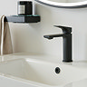 Vado Cameo Lever Mono Basin Mixer Tap - Matt Black