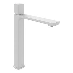 Vado Cameo Leverless Extended Basin Mixer - Matt White