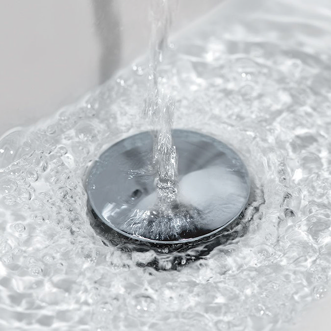 Vado Cameo Leverless Low‑Pressure Basin Mixer & Waste - Chrome