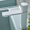 Vado Cameo Leverless Low‑Pressure Basin Mixer & Waste - Matt White