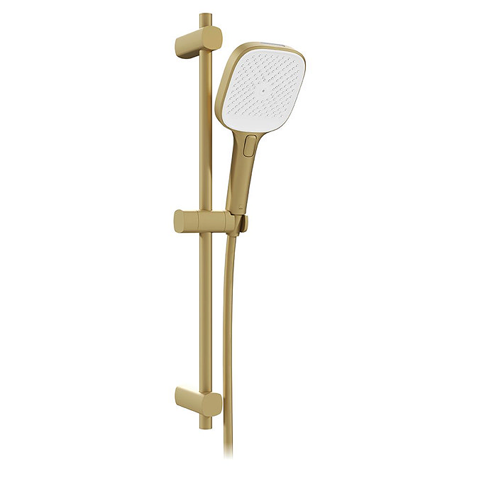 Vado Cameo Multi Functional Slide Rail Shower Kit - Satin Brass