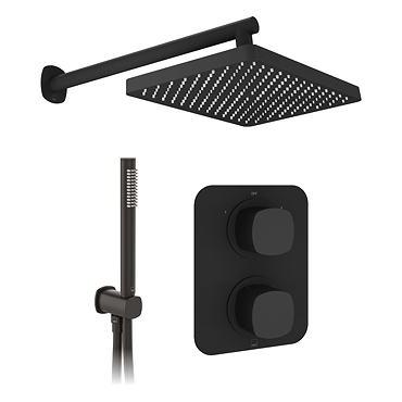 Vado Cameo Shower Pack with Single Function Handset - Matt Black