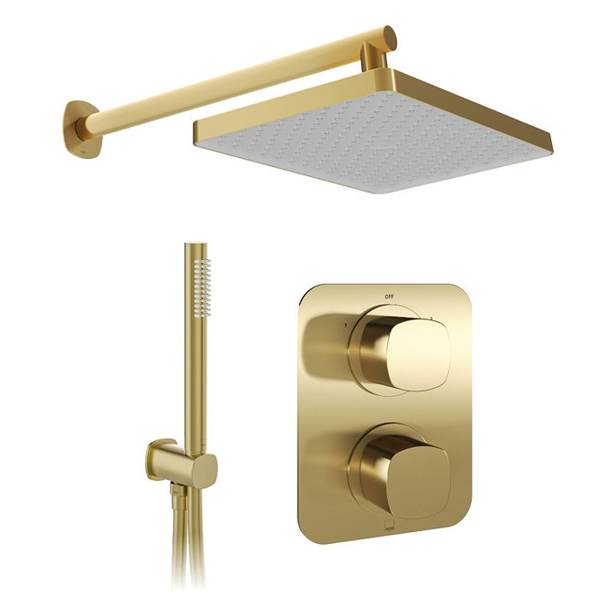 Vado Cameo Shower Pack with Single Function Handset - Satin Brass