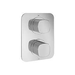 Vado Cameo Single Outlet Concealed Thermostatic Shower Valve - Chrome