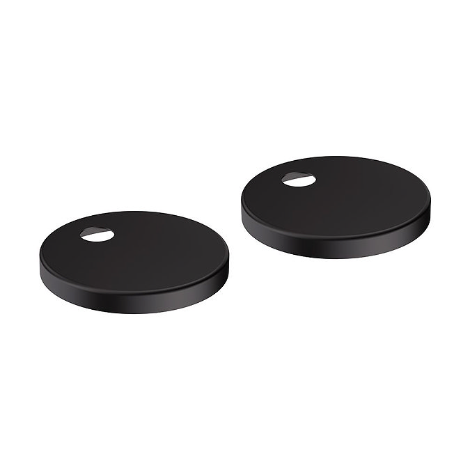 Vado Cameo Toilet Seat Hinge Cover - Matt Black