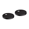 Vado Cameo Toilet Seat Hinge Cover - Matt Black