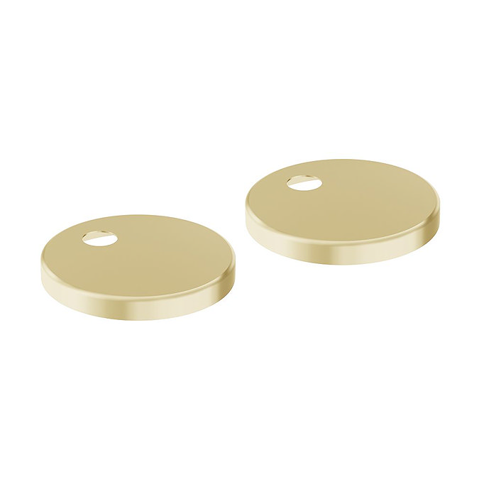 Vado Cameo Toilet Seat Hinge Cover - Satin Brass