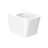 Vado Cameo Wall Hung Soft Square Toilet Pan + Soft Close Seat