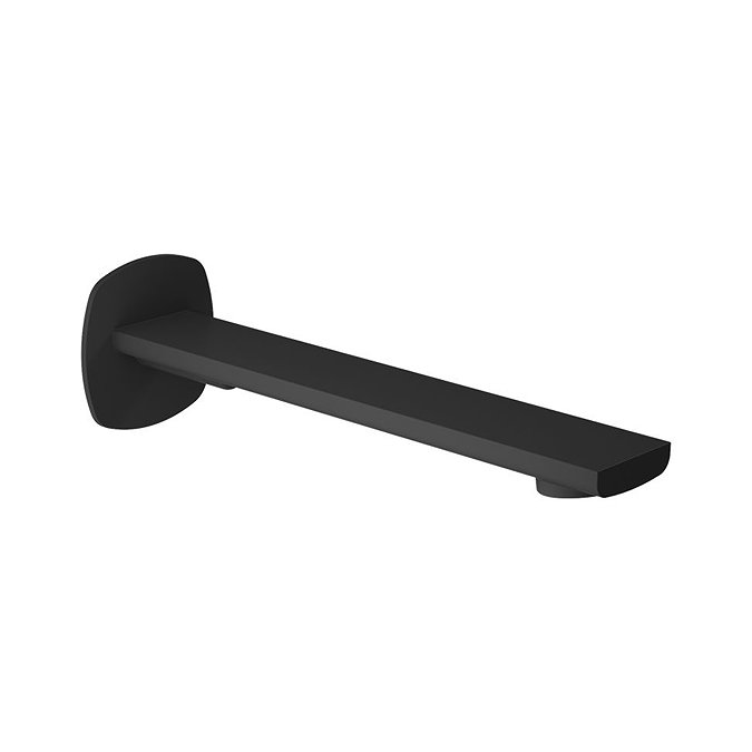 Vado Cameo Wall Mounted Bath Spout - Matt Black