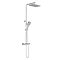 Vado Cameo Wall Mounted Thermostatic Shower Column Kit - Chrome