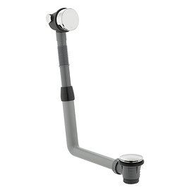 Vado Click Clack Bath Filler Waste & Overflow - Chrome
