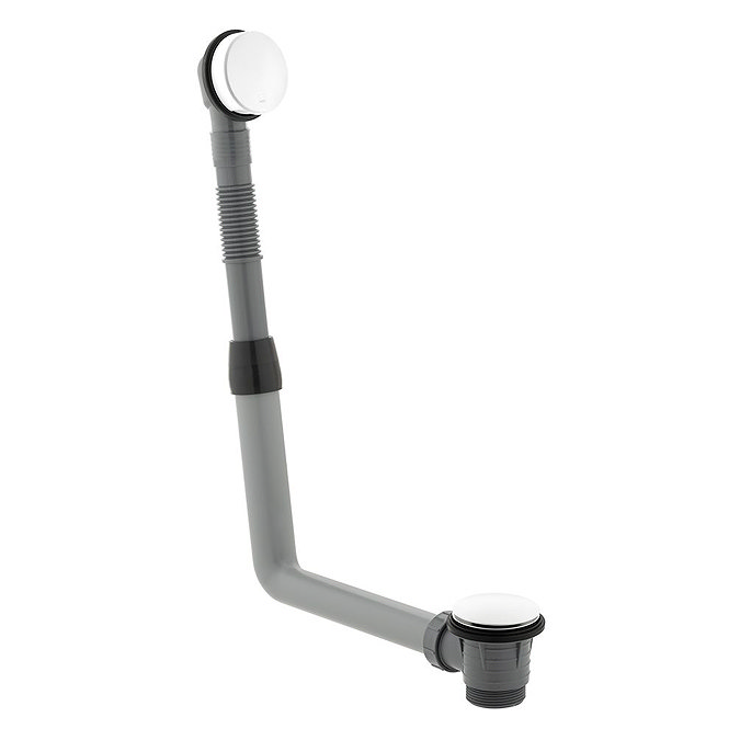 Vado Clic-Clac Bath Waste & Overflow - Matt White