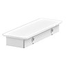Vado Muse 300mm Glass Shelf Insert - Matt White