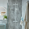 Vado Muse 450mm Wall Mounted Towel Rail  - Matt White