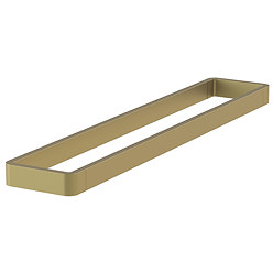 Vado Muse 600mm Wall Mounted Towel Rail - Satin Brass