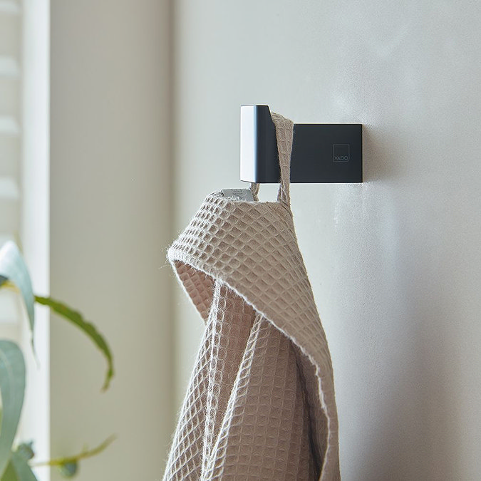 Vado Muse Robe Hook - Matt Black
