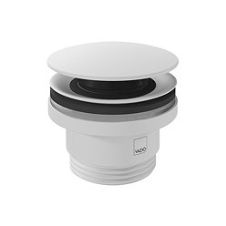 Vado Universal Click-Clack Basin Waste - Matt White
