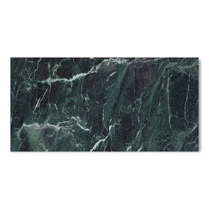 Vaida Large Format Green Marble Effect Wall and Floor Tiles - 600 x 1200mm