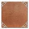 Valence Octagon Terracotta Rustic Floor Tiles 225 x 225mm