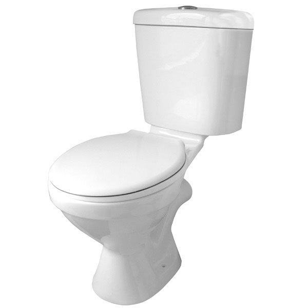 Valence Ceramic WC Pan & Cistern Set - 271244 at Victorian Plumbing UK