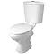 Valence Ceramic WC Pan & Cistern Set - 271244 Profile Large Image
