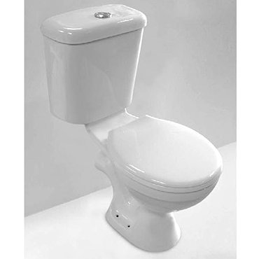 Valence Ceramic WC Pan & Cistern Set - 271244 Profile Large Image