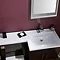 Valencia Dark Wood Combination Basin & WC Unit - 1100mm Standard Large Image