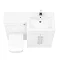Valencia 1100mm Bathroom Combination Suite Unit with Basin + Square Toilet  In Bathroom Large Image