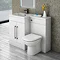 Valencia 1100 Vanity Unit Suite + Walk In Enclosure  Profile Large Image