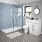 Valencia RH 1100 Vanity Unit Suite + Walk In Enclosure Large Image