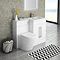Valencia 1100mm Combination Bathroom Suite Unit with Basin + Solace Toilet Large Image