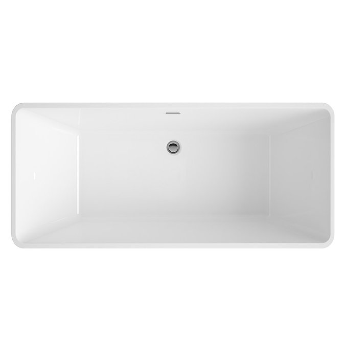 Valencia 1615 Square Modern Freestanding Bath Feature Large Image