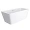 Valencia 1615 Square Modern Freestanding Bath Standard Large Image