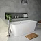 Valencia 1615 Square Modern Freestanding Bath Large Image